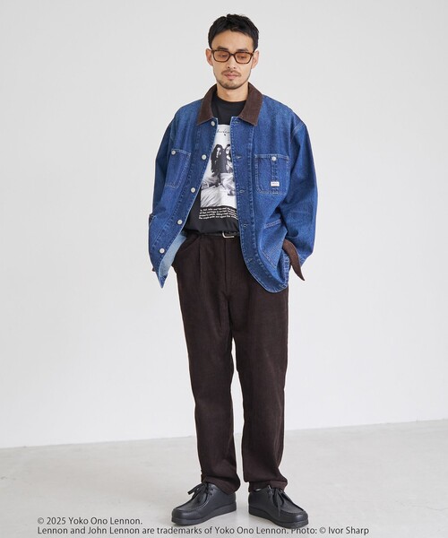 coen（コーエン）の「コーデュロイイージーパンツ（その他パンツ・メンズ・オリーブ/ナチュラル/ダークブラウン・S/M/L/XL）」の21枚目の写真