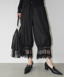 chuclla | レースヘムイージーワイドパンツ chw26s002(その他パンツ)