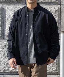 URBAN RESEARCH ROSSO MEN | アーバンリラックスコーデュロイバンドシャツ(シャツ/ブラウス)