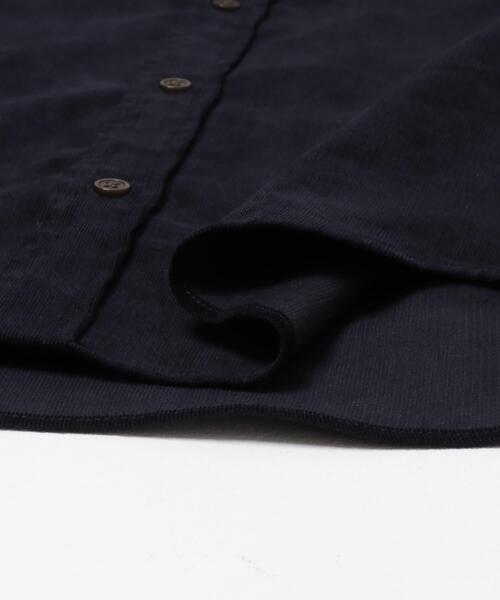 URBAN RESEARCH ROSSO MEN(アーバンリサーチロッソメン)の「アーバンリラックスコーデュロイバンドシャツ(シャツ/ブラウス・メンズ・ダークブラウン/ネイビー/チャコールグレー/アイボリー/ブラック/カーキ・SMALL/MEDIUM/LARGE/X-LARGE)」の7枚目の写真