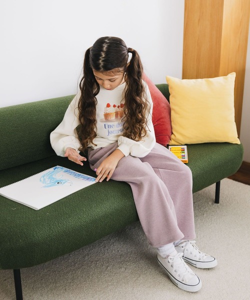 GLOBAL WORK（グローバルワーク）の「やわらかカコーデュロイワイド/599747（その他パンツ・キッズ・ピンク/アイボリー・130cm/140cm/150cm/160cm）」の20枚目の写真