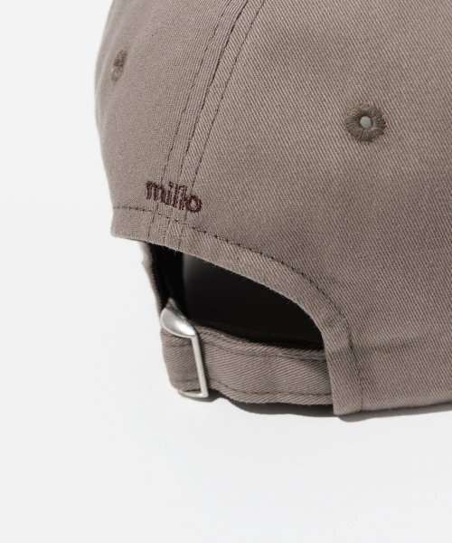 Millo Archive（ミロ アーカイブ）の「ホリデーシグネチャーボールキャップ [モカブラウン]（キャップ・レディース・その他・FREE）」の7枚目の写真