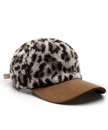 JOHNNY WOLF（ジョニーウルフ）の「KARVA ふわもこ レオパードキャップ（キャップ）」