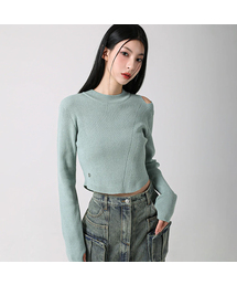 Tati Hole Round Knit MINT