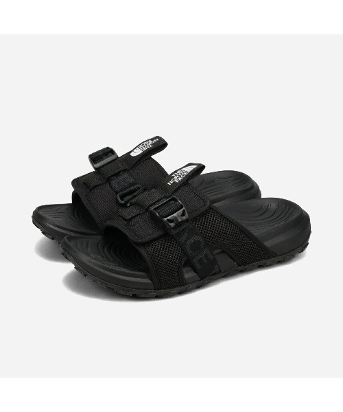 THE NORTH FACE(ザノースフェイス)の「THE NORTH FACE EXPLORE CAMP SLIDE / ノースフェイス エクスプローラー キャンプ スライド / NF02452(サンダル・メンズ・ベージュ系その他/ブラック・26cm/28cm/29cm/25cm/27cm)」の2枚目の写真