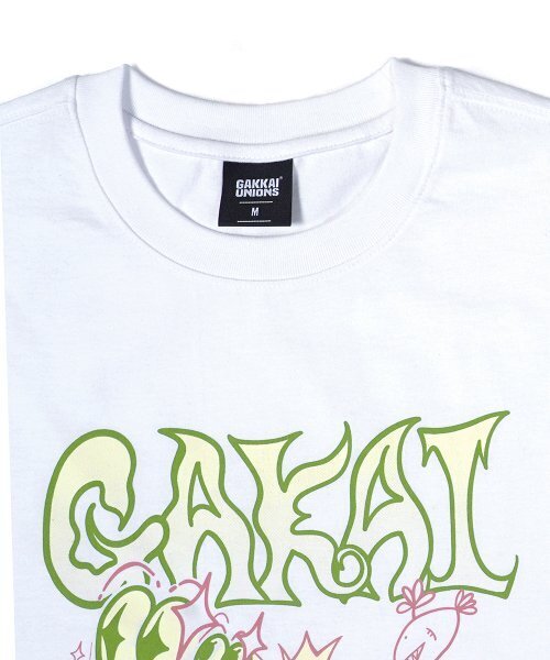 GAKKAI UNIONS(ガッカイユニオンズ)の「ヒドゥンキャッチ 半袖Tシャツ ホワイト(Tシャツ/カットソー・レディース・その他・MEDIUM/LARGE)」の3枚目の写真