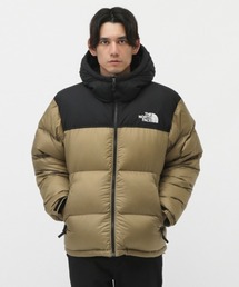 【サンサンサン】ノースフェイス　ダウンコート　ミドル丈　ブラック×ブラウン サンサンサン】ノースフェイス ダウンコート ミドル丈 ブラック