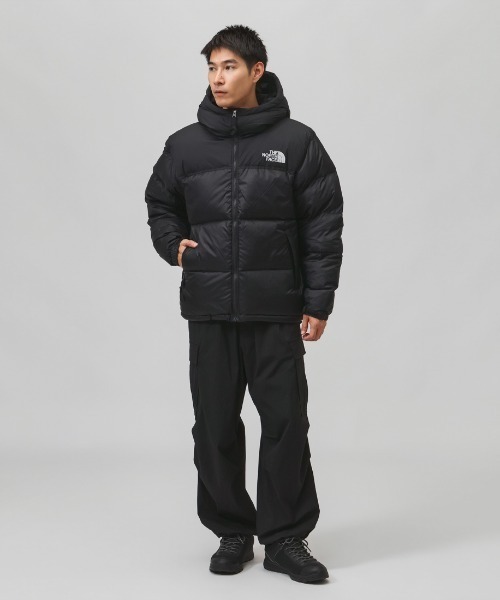 THE NORTH FACE(ザノースフェイス)の「ザ ノース フェイス THE NORTH FACE Nuptse Hoodie ヌプシフーディー(ダウンジャケット/コート・メンズ・ブラック/ライトブラウン/グレー・S/M/L/LL/3L)」の5枚目の写真