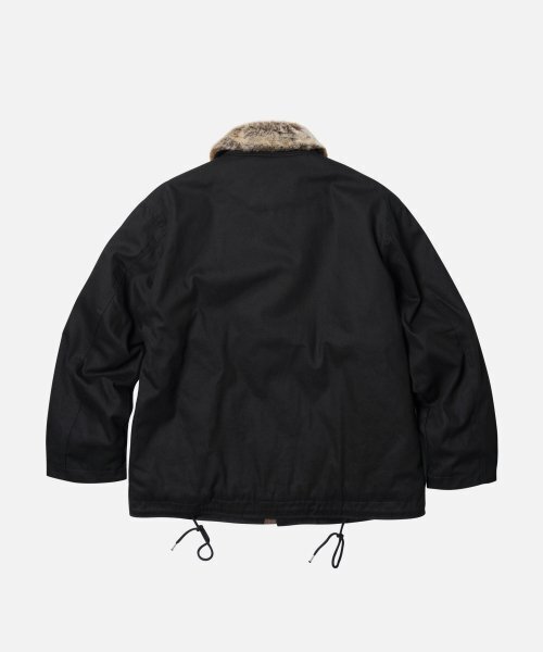 FRIZMWORKS(フリズムワークス)の「EDGAR N-1 DECK JACKET _ BLACK(ダウンジャケット/コート・メンズ・その他・MEDIUM/LARGE/X-LARGE/SMALL)」の5枚目の写真