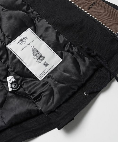 FRIZMWORKS(フリズムワークス)の「EDGAR N-1 DECK JACKET _ BLACK(ダウンジャケット/コート・メンズ・その他・MEDIUM/LARGE/X-LARGE/SMALL)」の8枚目の写真