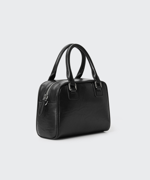 MUSINSA STANDARD WOMAN（ムシンサスタンダードウーマン）の「ミニボウリングバッグ [ブラック]（ショルダーバッグ・レディース・その他・FREE）」の2枚目の写真