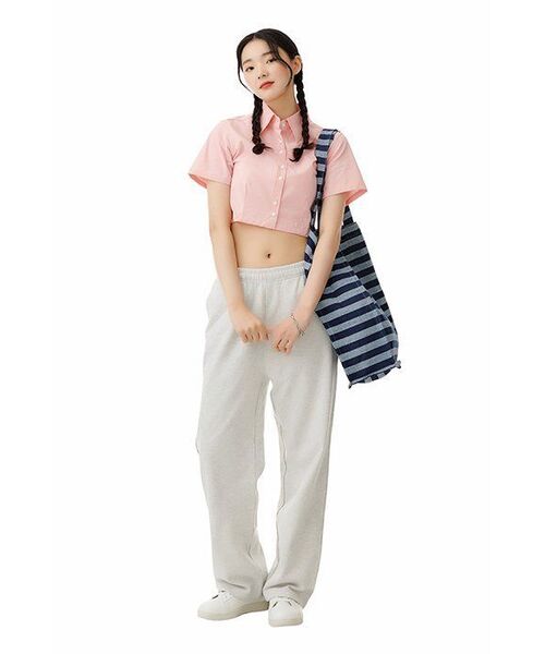 MUSINSA STANDARD WOMAN(ムシンサスタンダードウーマン)の「レディースリラックスラウンジスウェットパンツ【オートミール】(スウェットパンツ・レディース・その他・SMALL/MEDIUM/LARGE/X-SMALL)」の8枚目の写真