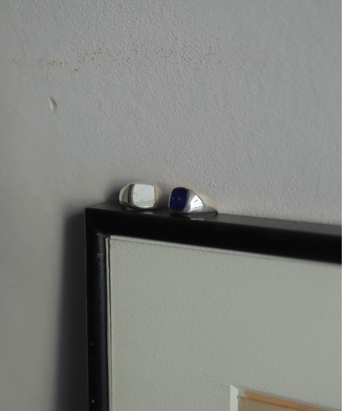 rapiecage（ラピエサージュ）の「フラットスクエアストーンリングGC（リング・レディース・ホワイト/ブルー・14号/12号）」の14枚目の写真