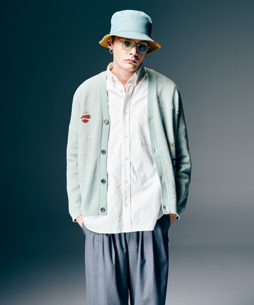 glamb(グラム)の「Reversible Bucket Hat / リバーシブルバケットハット(ハット・メンズ・マスタード/ブラック・FREE)」の10枚目の写真