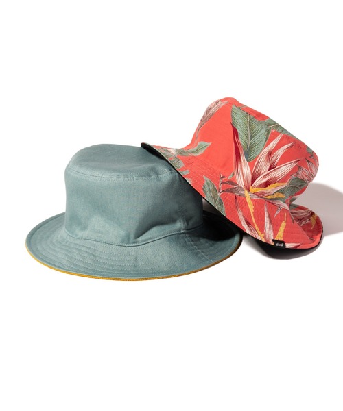 glamb(グラム)の「Reversible Bucket Hat / リバーシブルバケットハット(ハット・メンズ・マスタード/ブラック・FREE)」の4枚目の写真