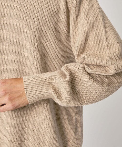 crepuscule（クレプスキュール）の「＜crepuscule × Steven Alan＞ AZE CN KNIT/ニット（ニット/セーター・メンズ・ナチュラル/ブラック・1/2）」の18枚目の写真