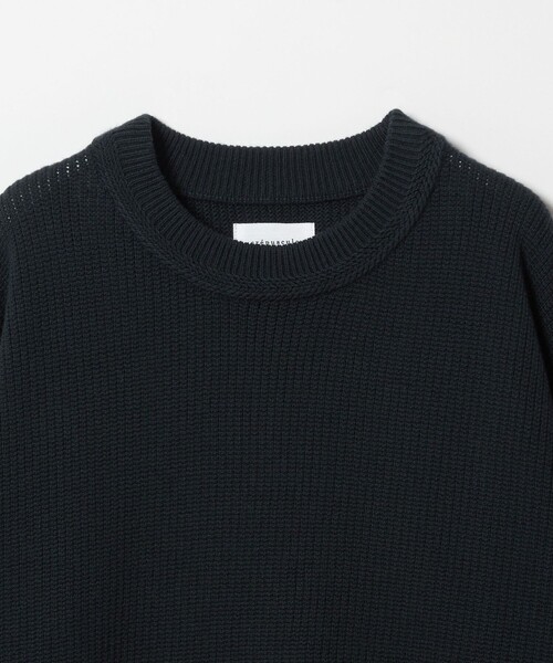 crepuscule（クレプスキュール）の「＜crepuscule × Steven Alan＞ AZE CN KNIT/ニット（ニット/セーター・メンズ・ナチュラル/ブラック・1/2）」の22枚目の写真