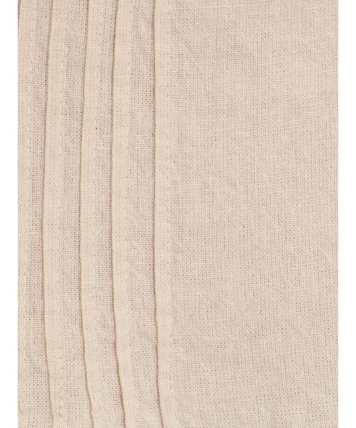 Samansa Mos2(サマンサ モスモス)の「【Cross×Linen】ピンタックベスト(ベスト・レディース・ピンク/チャコールグレー/キナリ・F)」の14枚目の写真