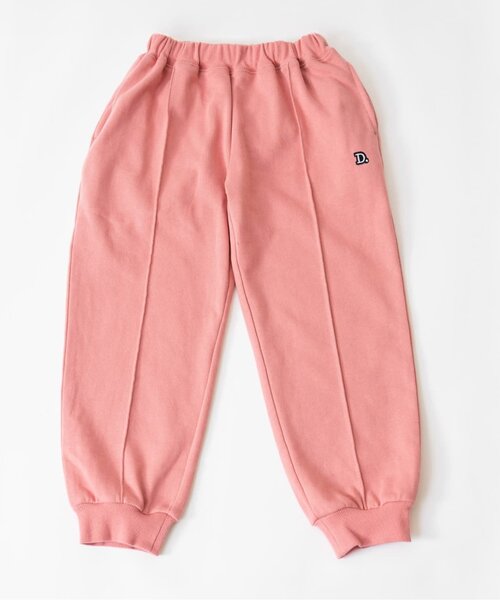 and D. petit main（アンドディープティマイン）の「ワンポイントジョグパンツ（その他パンツ・キッズ・ライトブルー/チャコール/ピンク/ライトグレー・120cm/130cm/90cm/100cm/140cm/110cm）」の2枚目の写真