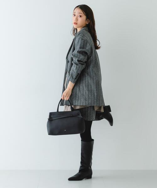 RODE SKO（ロデスコ）の「2.5センチワイドシャフトロングブーツ（ブーツ・レディース・ブラック/ダークブラウン・36/39/37/38）」の8枚目の写真