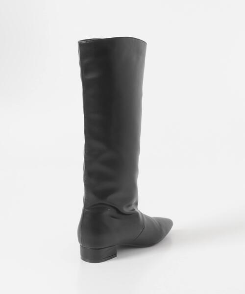 RODE SKO（ロデスコ）の「2.5センチワイドシャフトロングブーツ（ブーツ・レディース・ブラック/ダークブラウン・36/39/37/38）」の14枚目の写真