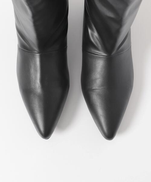 RODE SKO（ロデスコ）の「2.5センチワイドシャフトロングブーツ（ブーツ・レディース・ブラック/ダークブラウン・36/39/37/38）」の17枚目の写真