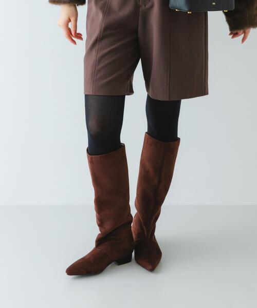 RODE SKO（ロデスコ）の「2.5センチワイドシャフトロングブーツ（ブーツ・レディース・ブラック/ダークブラウン・36/39/37/38）」の20枚目の写真