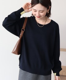 AMERICAN HOLIC | バイパチラグランニットプルオーバー(ニット/セーター)