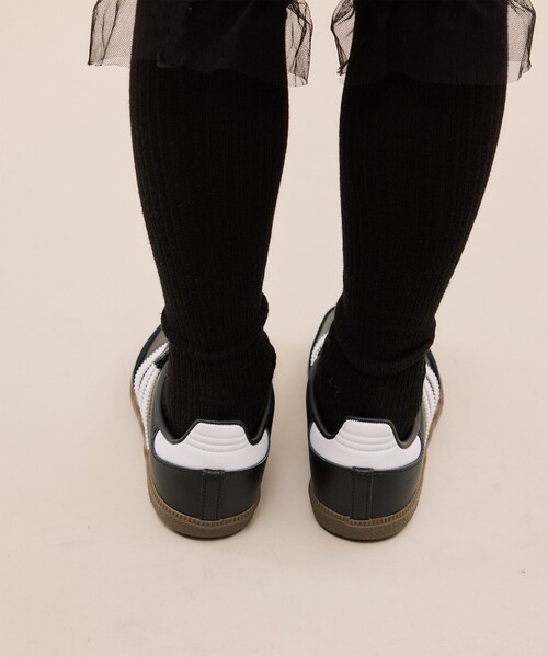adidas(アディダス)の「【KIDS/キッズ】【adidas Originals】SAMBA OG CF EL C(スニーカー・キッズ・オフホワイト/ブラック・18/20/21/19)」の11枚目の写真