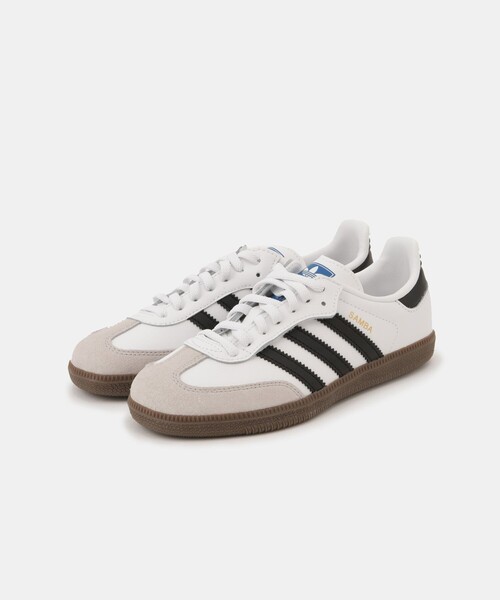 adidas(アディダス)の「【KIDS/キッズ】【adidas Originals】SAMBA OG CF EL C(スニーカー・キッズ・オフホワイト/ブラック・18/20/21/19)」の15枚目の写真