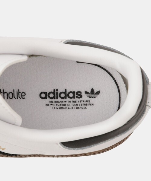 adidas(アディダス)の「【KIDS/キッズ】【adidas Originals】SAMBA OG CF EL C(スニーカー・キッズ・オフホワイト/ブラック・18/20/21/19)」の5枚目の写真