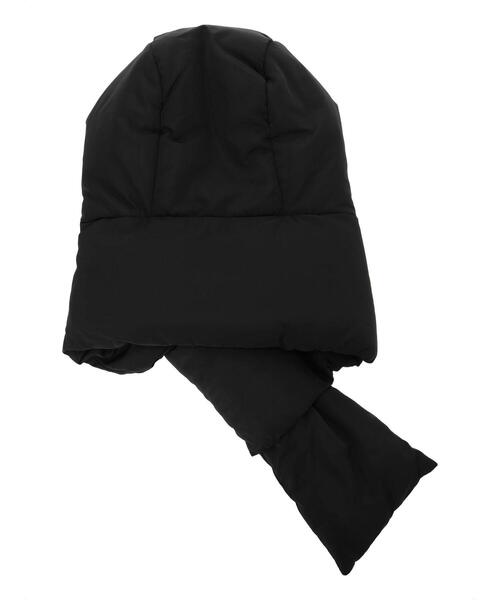 Lugnoncure（ルノンキュール）の「中綿フード（ストール/ショール・レディース・ホワイト/ブラック・F）」の7枚目の写真