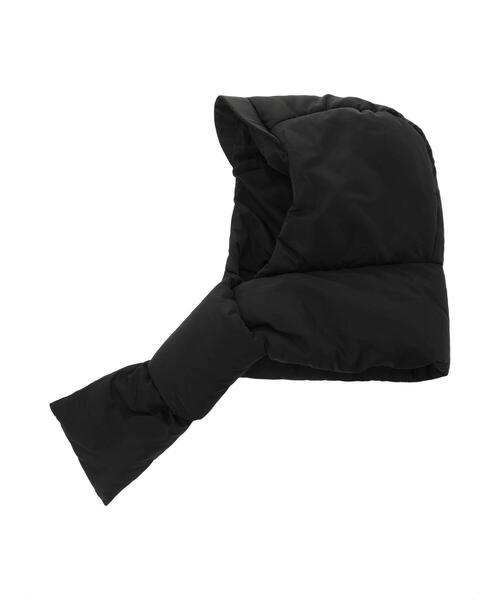 Lugnoncure（ルノンキュール）の「中綿フード（ストール/ショール・レディース・ホワイト/ブラック・F）」の8枚目の写真