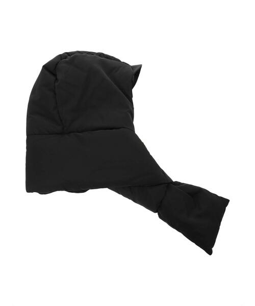 Lugnoncure（ルノンキュール）の「中綿フード（ストール/ショール・レディース・ホワイト/ブラック・F）」の9枚目の写真