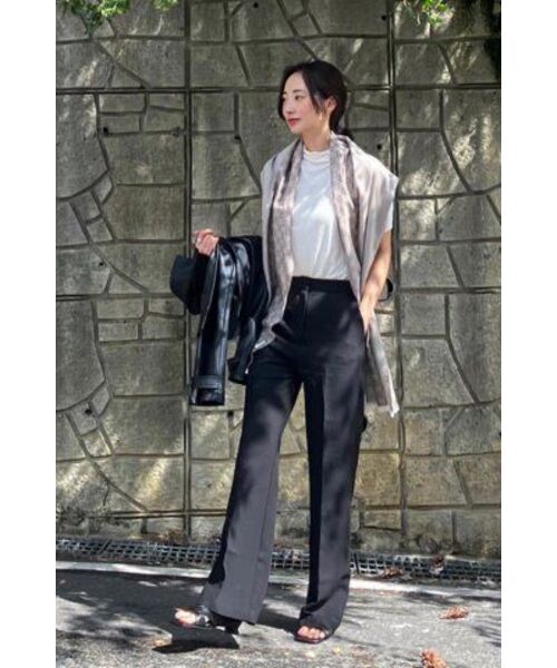 MONGDOL(モンドル)の「セミブーツカットスラックス ブラック MDPT021BLACK(スラックス・レディース・その他・LARGE/MEDIUM/SMALL)」の11枚目の写真