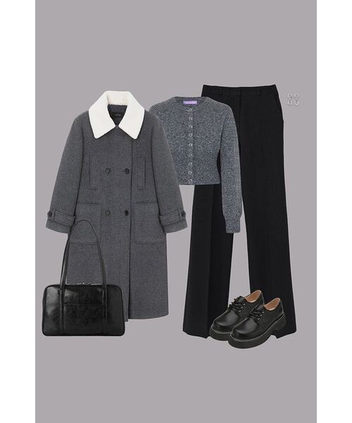 MONGDOL(モンドル)の「セミブーツカットスラックス ブラック MDPT021BLACK(スラックス・レディース・その他・LARGE/MEDIUM/SMALL)」の20枚目の写真