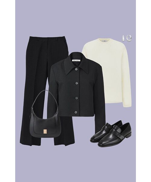 MONGDOL(モンドル)の「セミブーツカットスラックス ブラック MDPT021BLACK(スラックス・レディース・その他・LARGE/MEDIUM/SMALL)」の22枚目の写真