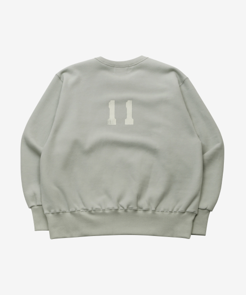 GOLDEN SNSHINE(ゴールデン サンシャイン)の「Eleven numbering sweatshirts_Mint(スウェット・メンズ・その他・MEDIUM/LARGE/SMALL)」の4枚目の写真