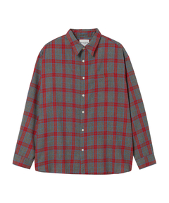 REMI RELIEF/レミレリーフ レーヨンチェックSHIRT シャツ（シャツ