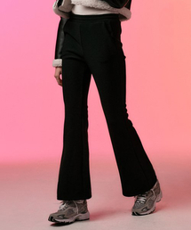 [Fleece ver.] Winter bootcut slacks pants [BLACK]