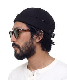 UNDERCONTROL（アンダーコントロール）の「ヴィンテージコットンブリムレスキャップ MOLD CAP / VNTG / BLACK（キャップ）」