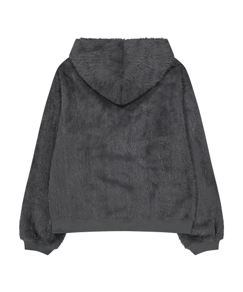 OJOS（オホス）の「Knit Back Hoodie / Charcoal（パーカー・レディース・その他・3/1/2）」の3枚目の写真