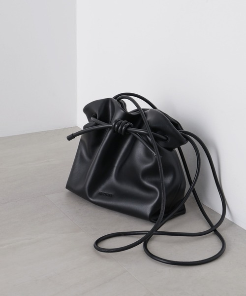 ADD CULUMN（アドカラム）の「ADD CULUMN/MORPH LONG SHLD（ショルダーバッグ・レディース・ブラック/キャメル/イエロー・FREE）」の2枚目の写真