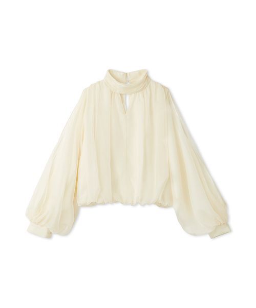 SNIDEL（スナイデル）の「スリットスリーブブラウス（シャツ/ブラウス・レディース・ブラウン/ミント/アイボリー・F）」の19枚目の写真