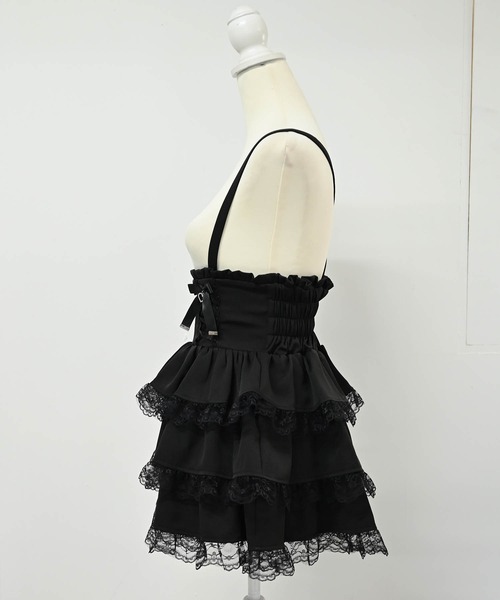 MA＊RS レースアップ リボン フリル キャミ レース リボン スカート MA＊RS レースアップ リボン フリル キャミ レース リボン スカート