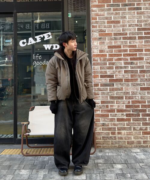 NOUN(ノウン)の「high neck padding jumper (olive)(ダウンジャケット/コート・メンズ・その他・1/2)」の5枚目の写真