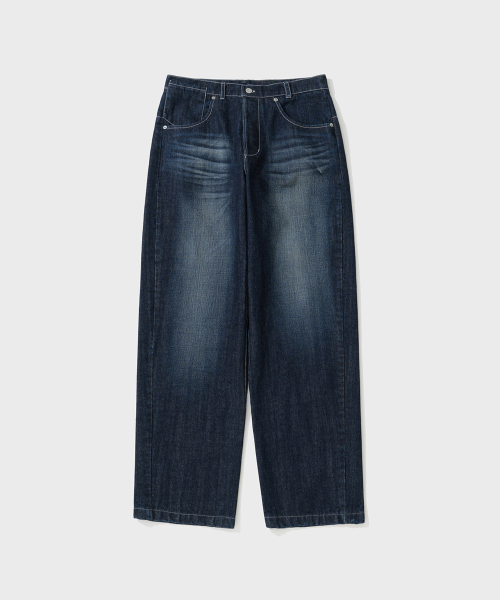 SHIRTER(シャーター)の「ENGINEERED DENIM PANTS V2 (FADED INDIGO)(デニムパンツ・メンズ・その他・SMALL/MEDIUM/LARGE)」の1枚目の写真