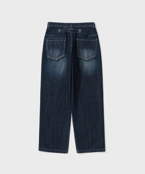 SHIRTER(シャーター)の「ENGINEERED DENIM PANTS V2 (FADED INDIGO)(デニムパンツ・メンズ・その他・SMALL/MEDIUM/LARGE)」の2枚目の写真