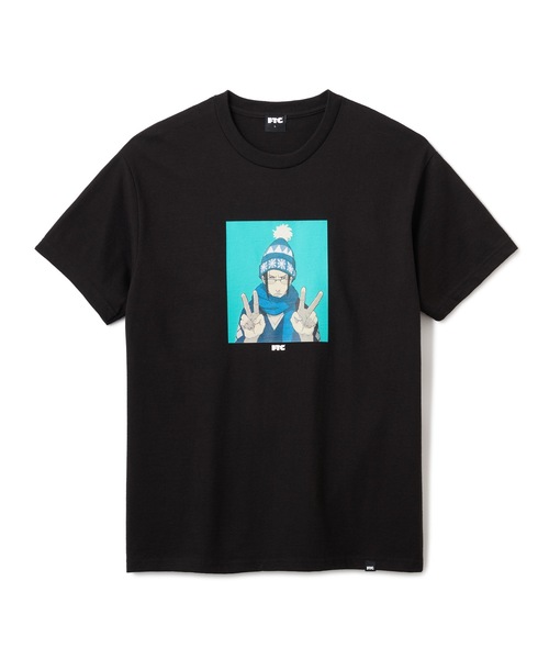 FTC（エフティーシー）の「FTC x SAMURAI CHAMPLOO |            JIN TEE（Tシャツ/カットソー・メンズ・ホワイト/ブラック・MEDIUM/LARGE/SMALL/X-LARGE）」の2枚目の写真