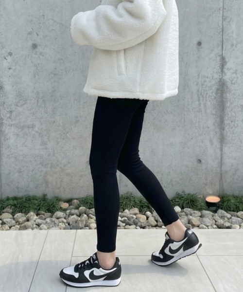 cammie(キャミー)の「裏起毛リブレギンス(その他パンツ・レディース・ダークグレー/ブラック/グレー・M/L)」の7枚目の写真